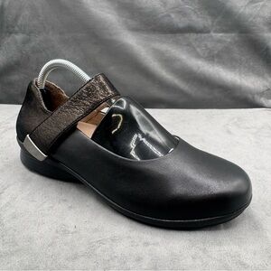 Dansko Audrey Shoes Women’s US 5.5–6 (EU 36) Leather‎ Black Mary Jane Flat